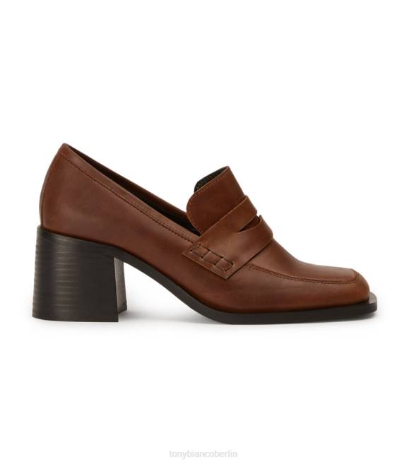 Slipper mit Absatz| de Tony Bianco Frauen Lomax Freizeitschuhe Cognac 4624361